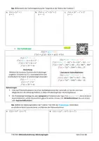 Vorschau - Arbeitsblätter - SKRIPT: Ableitungsregeln - Differentialrechnung (mit Lösungen & PowerPoint) - Seite 3