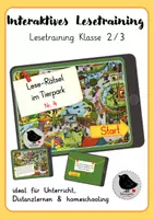 Vorschau - Fördermaterial/Inklusion - interaktives PDF: Lesetraining / Lesespur Nr. 4 - Deckblatt