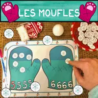 Aperçu - Préparation de séance / Séance complète - Jeu de Numération - Les Moufles - Page 1