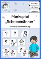 Vorschau - Spiele - Merkspiel "Schneemänner" (Visuelle Wahrnehmung) - Deckblatt