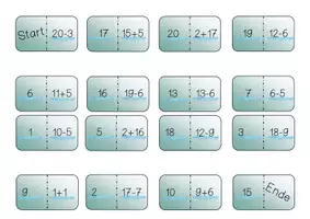 Vorschau - Spiele - ZR 20: Domino mit Zehnerüberschreitung - 2fach-differenziert - Seite 3