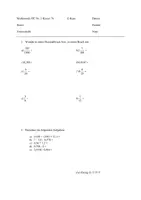 Vorschau - Test - Aufgaben zu Dezimalbrüchen für den G-Kurs - Deckblatt