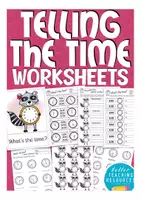 Vista previa - Hojas de trabajo - Telling the time Worksheets Inglés - Portada