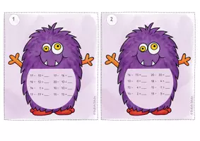 Vorschau - Stationenlernen - Megapaket "Rechenmonster" - Seite 3