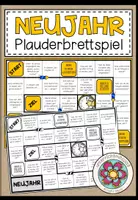Vorschau - Spiele - NEUJAHR / SILVESTER - Plauderbrettspiel - Deckblatt