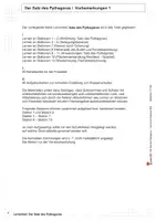 Vorschau - Arbeitsblätter - Der Satz des Pythagoras – Lernen an Stationen | Geometrie, Dreieck, Höhensatz, Differenzierung | Mathematik Sekundarstufe I Klasse 5-10 Lösungen - Seite 3