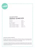 Vorschau - Mal- und Bastelvorlagen - Mein erstes Buch - Grapho-Schnecken - Seite 2