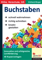 Vorschau - Arbeitsblätter - Buchstaben | Deutsch Anfangsunterricht Grundschule Klasse 1-2 | Schreiben, Gestalten, Übungen | Arbeitsblätter, Kopiervorlagen - Deckblatt