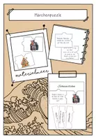Vorschau - Arbeitsblätter - Märchenpuzzle - Deckblatt