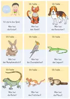Vorschau - Spiele - Ich haber wer hat Lesespiel - Tiere - Seite 2