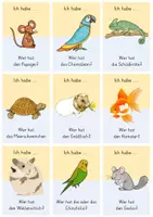 Vorschau - Spiele - Ich haber wer hat Lesespiel - Tiere - Seite 3