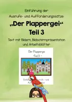 Vorschau - Präsentationen/Tafelbilder - Einführung der Satzarten Aufforderungssatz "Der Plappergei" - Deckblatt