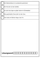 Vorschau - Stationenlernen - Lesespaziergang Weihnachten Geschichte Geschenk Klasse 1-2 Leseverständnis - Seite 3