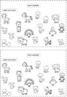 Vorschau - Arbeitsblätter - farm animals mini-book - Seite 2