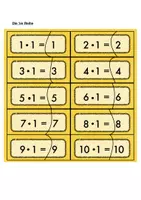 Vorschau - Spiele - 1x1 Puzzle Legekarten - Deckblatt