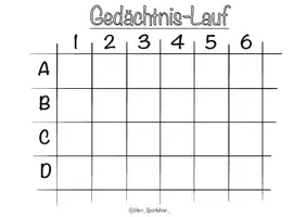 Vorschau - Arbeitsblätter - Gedächtnis-Lauf: Sportgeräte-Edition - Seite 1