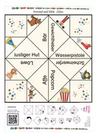 Aperçu - Matériel pour travaux manuels / dessin - Zirkus Deutsch Spiel Himmel und Hölle Allemand - Page 3