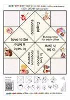 Vorschau - Spiele - Cootie Catcher Valentine´s Day Englisch (Valentinstag) - Seite 2