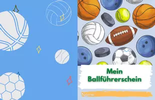 Vorschau - Unterrichtsreihen - Ballführerschein ab Klasse 2 - Seite 1