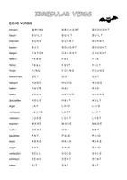 Vorschau - Arbeitsblätter - Gruppierung der unregelmäßigen Verben (irregular verbs) - Seite 2