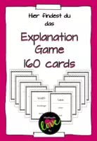 Aperçu - Jeux - Explanation Game - Page de couverture