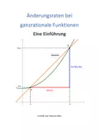Vorschau - Lehrwerke/Schulbücher - Skript Änderungsraten - Eine Übersicht - Deckblatt