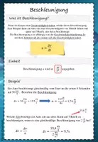 Vorschau - Merkblätter - Physik: Geschwindigkeit & Beschleunigung - Merkblätter - Seite 3