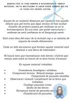 Vista previa - Unidades / Secuencias / Situaciones de Aprendizaje - Quadern de lectoescriptura: les vocals - página 1
