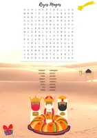 Aperçu - Jeux - "Reyes Magos" Mots mêlés - Page de couverture