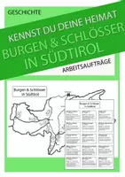 Vorschau - Stundenentwürfe - Materialpaket - Ritter, Burgen & Schlösser - Seite 1
