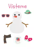 Vista previa - Unidades / Secuencias / Situaciones de Aprendizaje - Ayuda a vestirse al muñeco de nieve - página 1