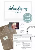 Vorschau - Stundenentwürfe - Reli Bundle Jahreslosung 2022 - Deckblatt