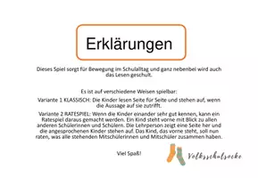 Vorschau - Aufgabenkarten - Bewegungslesespiel Steh auf, wenn... - Seite 3