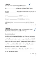 Vorschau - Arbeitsblätter - Groß- und Kleinschreibung - Übungs- und Klassenarbeit - Seite 3