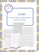 Vorschau - Arbeitsblätter - Lineaturen GS - Deckblatt
