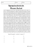 Vorschau - Arbeitsblätter - Zustandsformen / Aggregatzustände Wasser SUCHSEL Sachunterricht - Seite 3