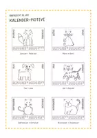 Vorschau - Mal- und Bastelvorlagen - Pop-Up Kalender - Seite 3