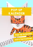 Vorschau - Mal- und Bastelvorlagen - Pop-Up Kalender - Deckblatt