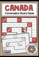Vorschau - Spiele - CANADA - Conversation Board Game - Deckblatt
