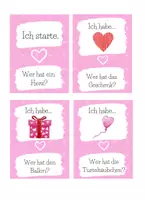 Vorschau - Spiele - Ich habe – Wer hat? Valentinstag – Lesespiel zur Leseförderung in der Grundschule - Seite 1