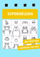 Vorschau - Mal- und Bastelvorlagen - Superhelden - Deckblatt