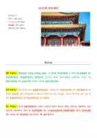 Aperçu - Préparation de séquence / Séquence complète - Histoire de l'art - Dictée différenciée - Cité interdite - Page de couverture