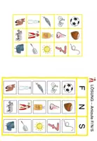 Vorschau - Fördermaterial/Inklusion - Klettmappen 3 - "Anlaute" (Buchstaben N, W, R, T) - Seite 2