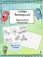 Vorschau - Stundenentwürfe - Rechenpuzzles für die Grundschule - Deckblatt