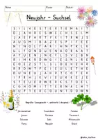 Vorschau - Arbeitsblätter - Neujahr & Silvester Grundschule Suchsel - Deckblatt