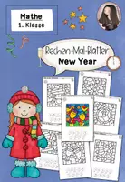 Vorschau - Arbeitsblätter - Rechenmalblätter Neujahr | ZR 10 | Klasse 1 - Deckblatt