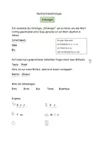 Vorschau - Arbeitsblätter - Rechtschreibstrategien nach Fresch - Merkblätter - Deckblatt