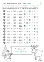 Vorschau - Arbeitsblätter - Rechenspaziergang Winter 10000 Plus und Minus - Seite 2