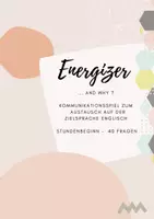 Vorschau - Spiele - Kommunikationsspiel Englisch / Energizer 40 Questions - Deckblatt