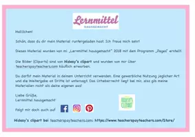 Vorschau - Bildkarten - Schülernummern Kärtchen - Seite 3